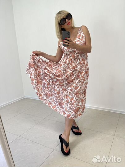 Платье сарафан длинное