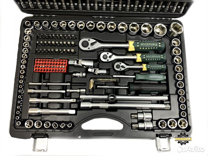 Набор инструментов 216 предметов rock force