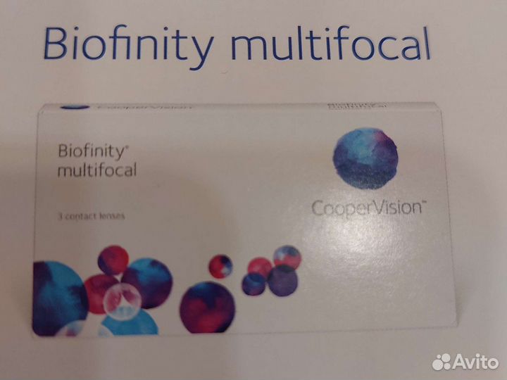 Контактные линзы Biofinity, Cooper Vision