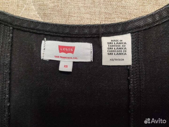 Джинсовый сарафан Levi's, xs/42