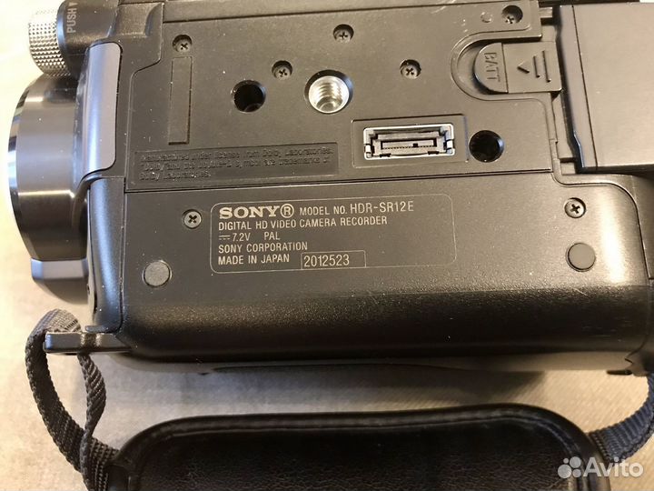 Видеокамера sony hdr-sr12e