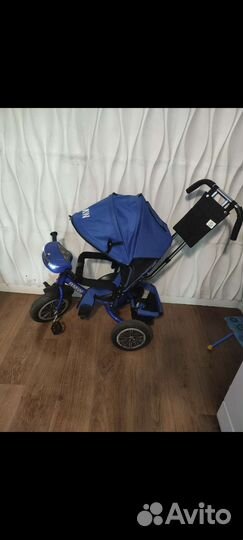 Велосипед коляска с ручкой