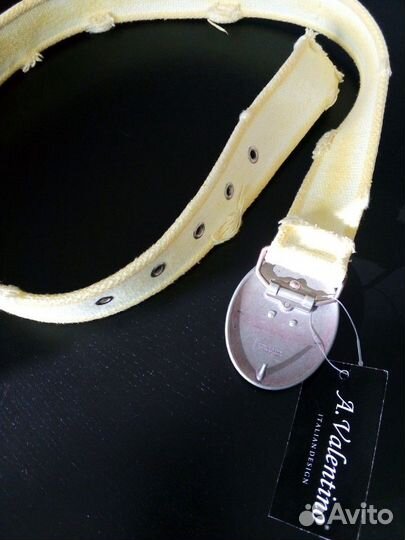 Ремень женский джинсовый