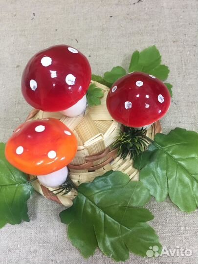 Мухомор. Аксессуар для костюма гриб