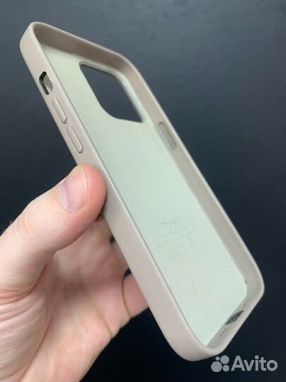 Кожаный чехол iPhone 13 Pro