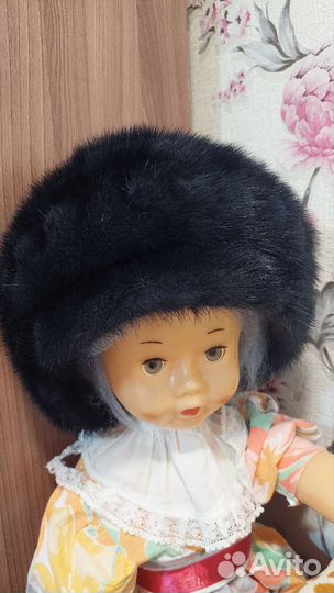 Шапка норковая женская