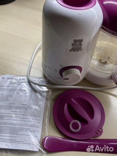Пароварка блендер для детского питания