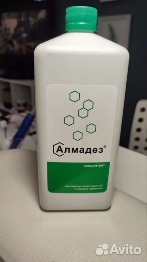 Алмадез концентрат дезинфицирующие моющее 1 л