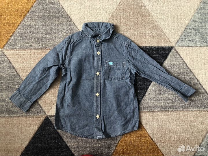 Рубашка для мальчика 86 92 98
