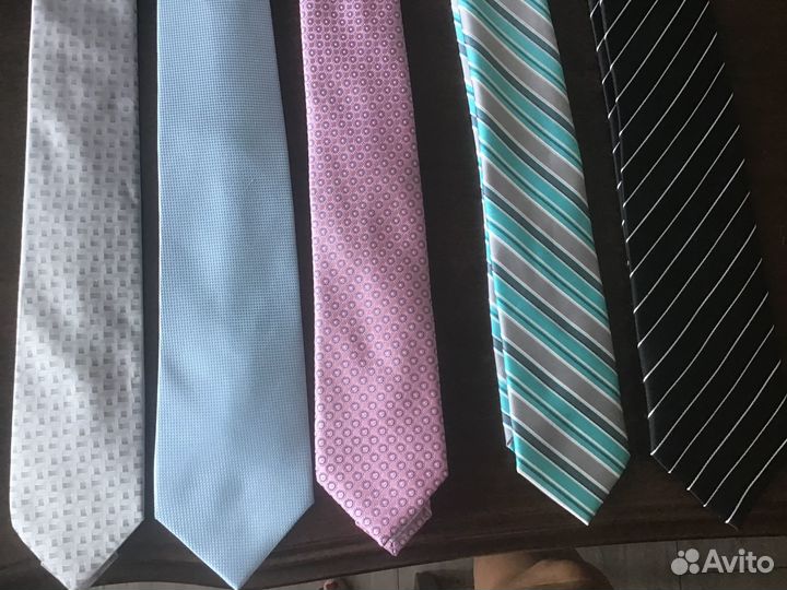 Галстуки разных мировых брендов новые и бу