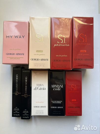 Парфюмерная вода Armani, MY WAY,Si,code,Terra