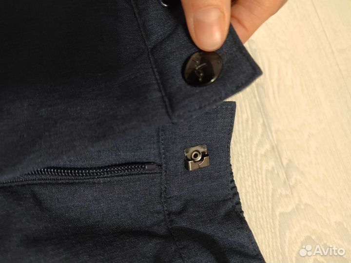 Теплые брюки button blue новые на флисе 134 рост