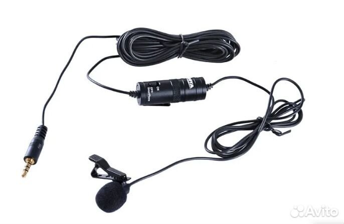 Микрофон петличный boya BY-MM1