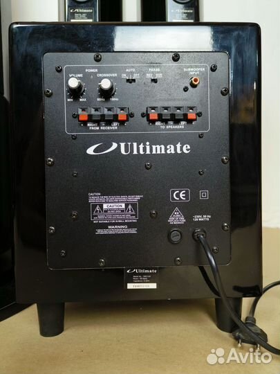 Колонки и сабвуфер 5.1 ultimate 1500