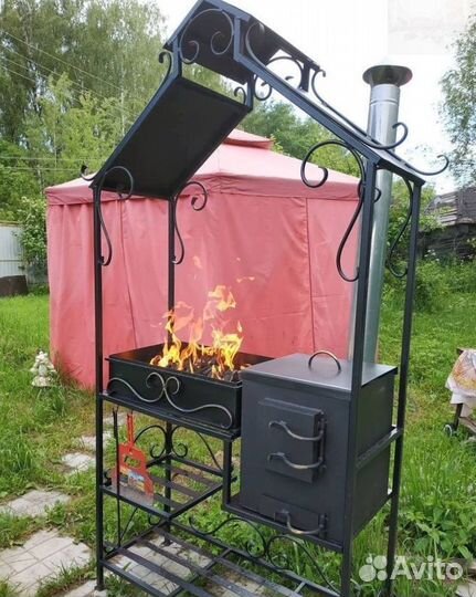 Мангал беседка