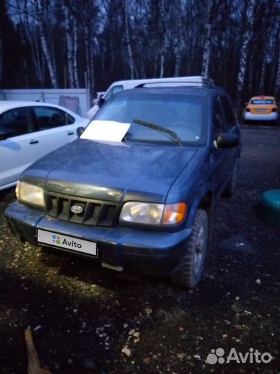 Kia Sportage 2.0 AT, 2001, битый, 177 000 км
