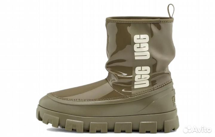 UGG Classic Brellah Mini Boot Burnt Olive Women's (40)