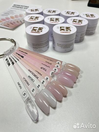 Набор гелей для моделирования milk gel