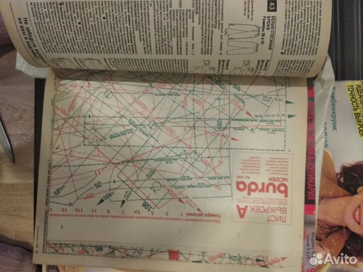 Журналы Бурда старые