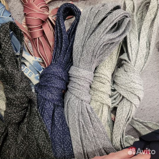 Широкие шнурки