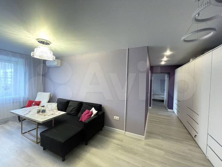 3-к. квартира, 56 м², 6/10 эт.