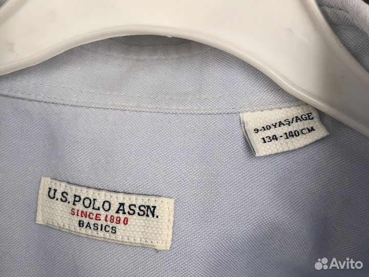 Рубашка для мальчика 140 U.S.polo assn.since