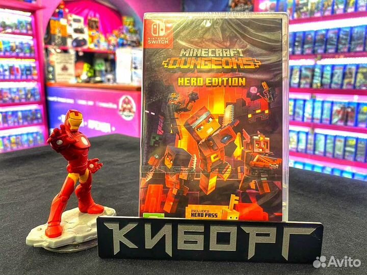 Nintendo Minecraft Dungeons Hero Edition (Новый)