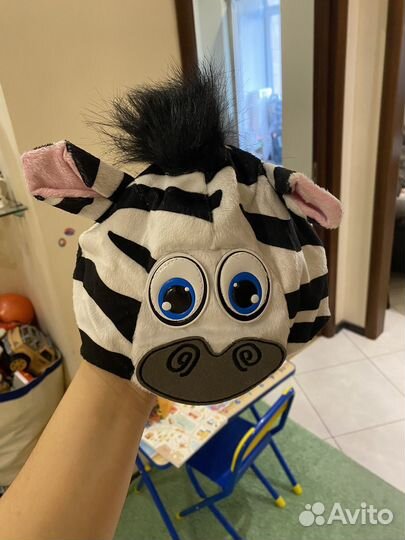 Костюм карнавальный 104р. Зебра