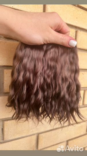 Волосы трессы для кукол из козы