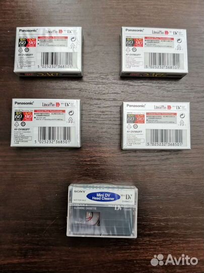 Видео-Кассеты мини DV новые