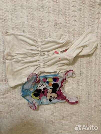 Купальник слитный для девочки 92