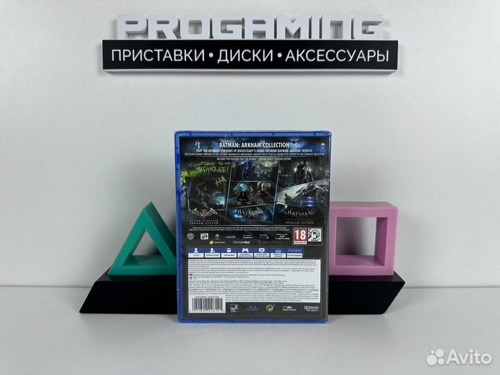 Batman arkham collection новый диск для Sony PS4
