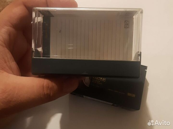 Кассета б. У. Basf phg hifi45 vhs c
