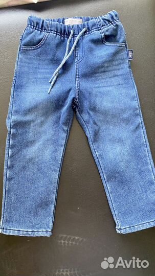 Джинсы утеплаеннык на флисе