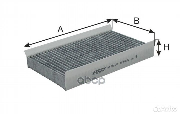 Фильтр салона land rover RR sport/discovery 04