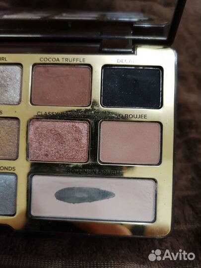 Тени Foo Fased chocolate gold