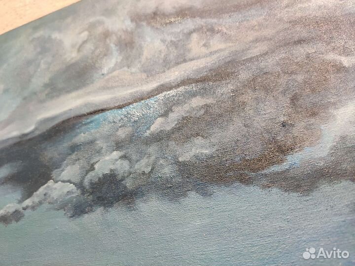 Картина маслом на холсте пейзаж