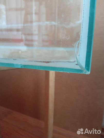 Аквариум стеклянный с поддоном