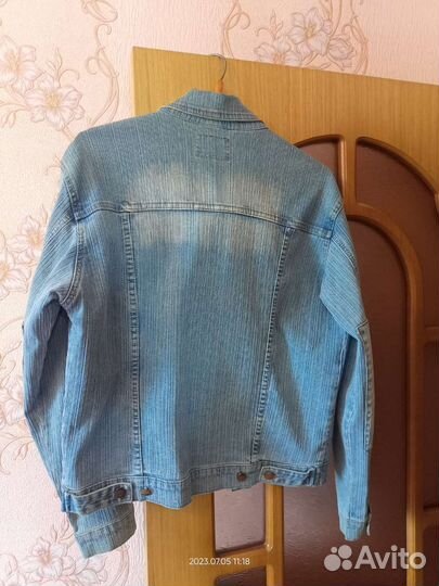 Джинсовая куртка мужская 48 размер