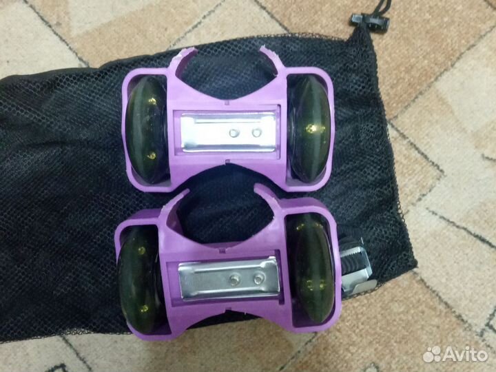 Ролики на пятки