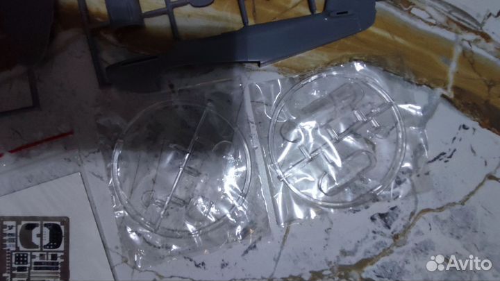 Литники для сборки модели самолета Як 3