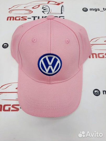 Бейсболка Volkswagen розовая