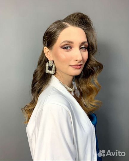 Визажист макияж прически