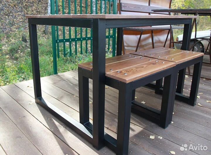 Скамейки стиле лофт