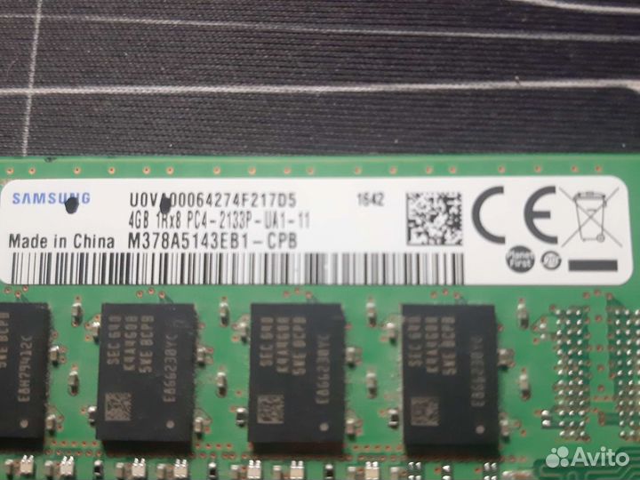 Оперативная память samsung 4gb ddr4