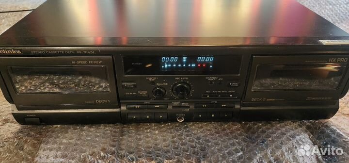 Дека 2-х кассетная Technics RS-TR 474