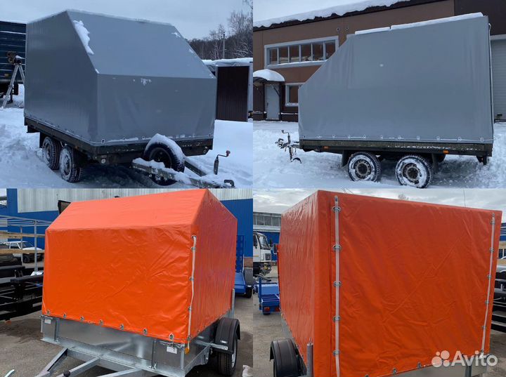 Тент на легковой прицеп
