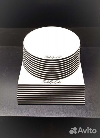 Подложки для торта 3мм 6мм Сатиновые