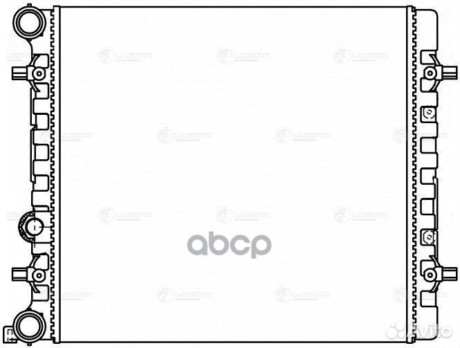 Радиатор VAG G4/bora/octavia 1.4/1.6 99-05 LRc