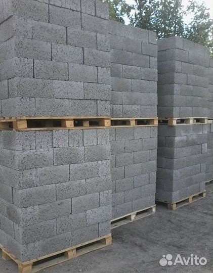 Керамзитобетонный блок